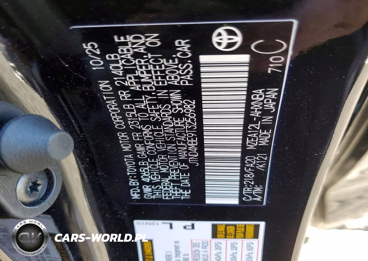 2026 Toyota Corolla Hatchback Se VIN:JTND4MBE9T3256982 - 13