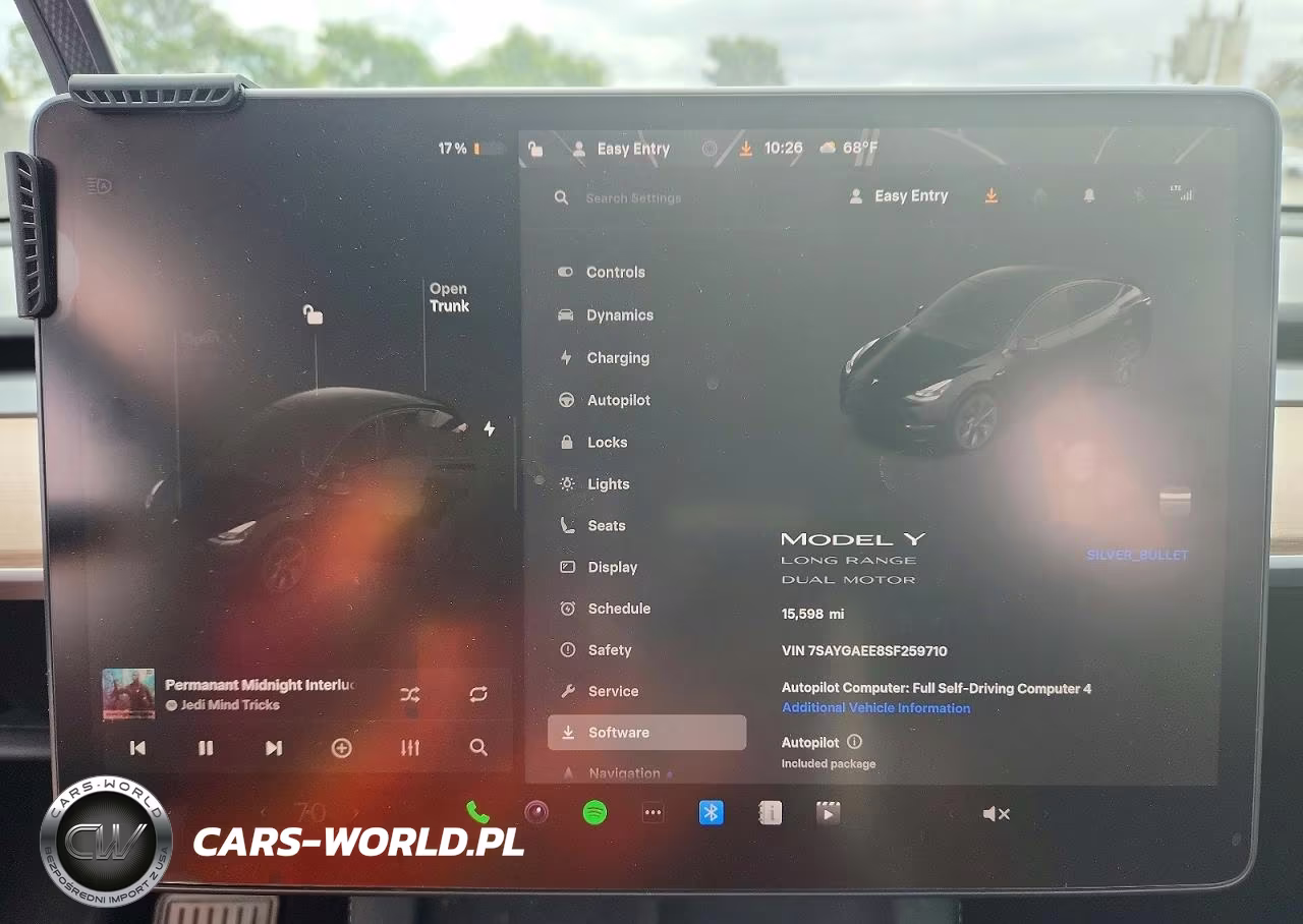 2025 Tesla Model Y VIN:7SAYGAEE8SF259710 - 9