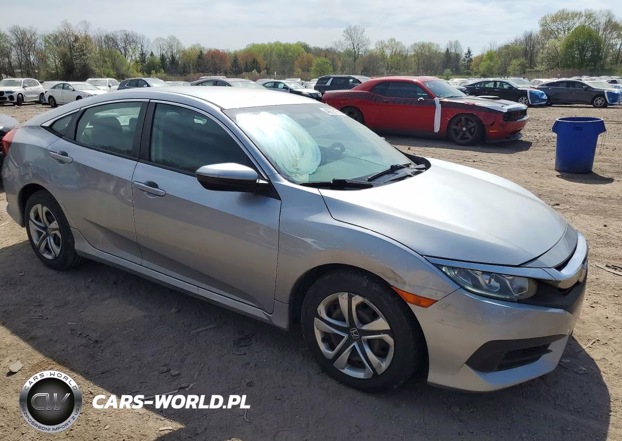 2017 Honda Civic Lx VIN:19XFC2F54HE226223 - 4