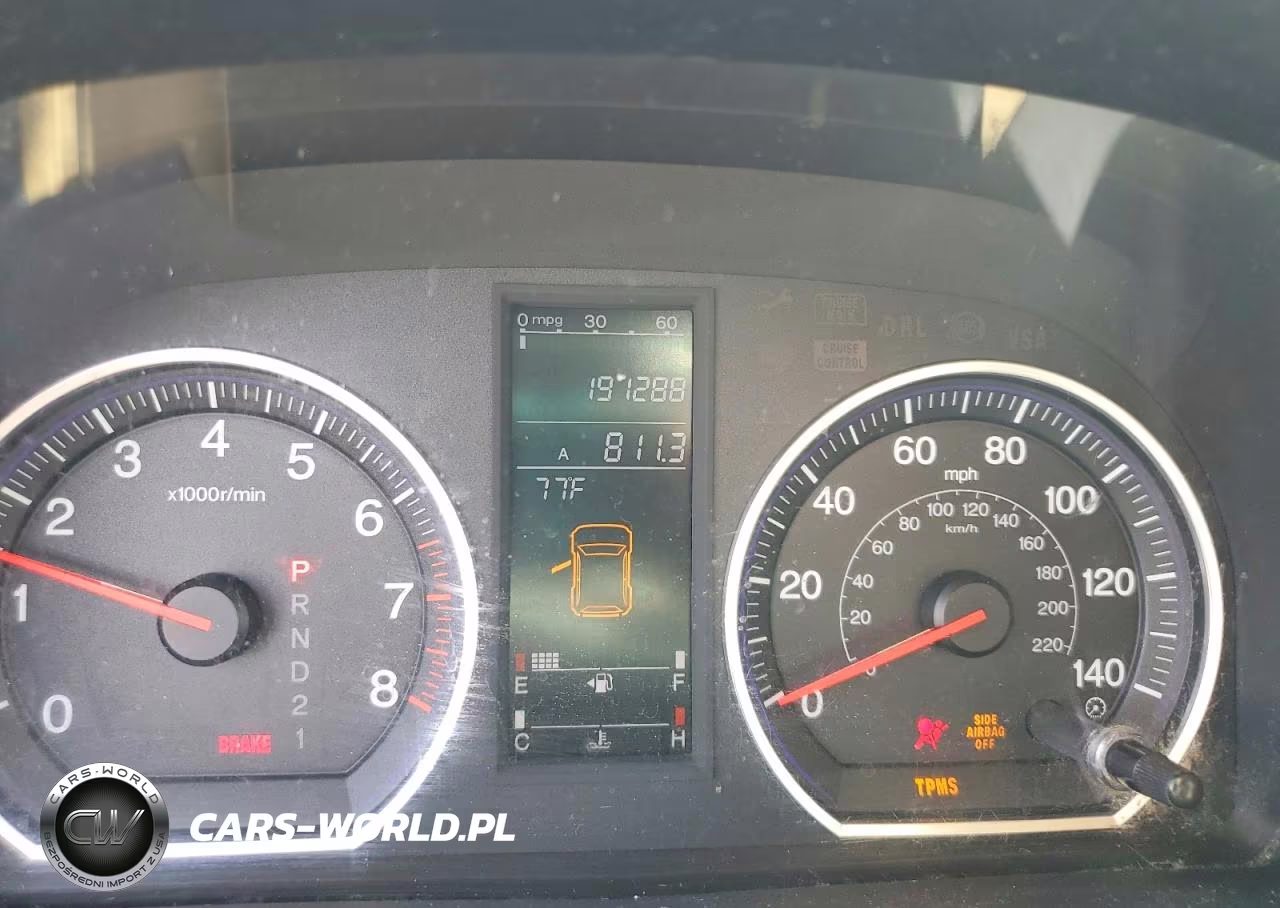 2007 Honda Cr-V Exl VIN:JHLRE48747C102950 - 9