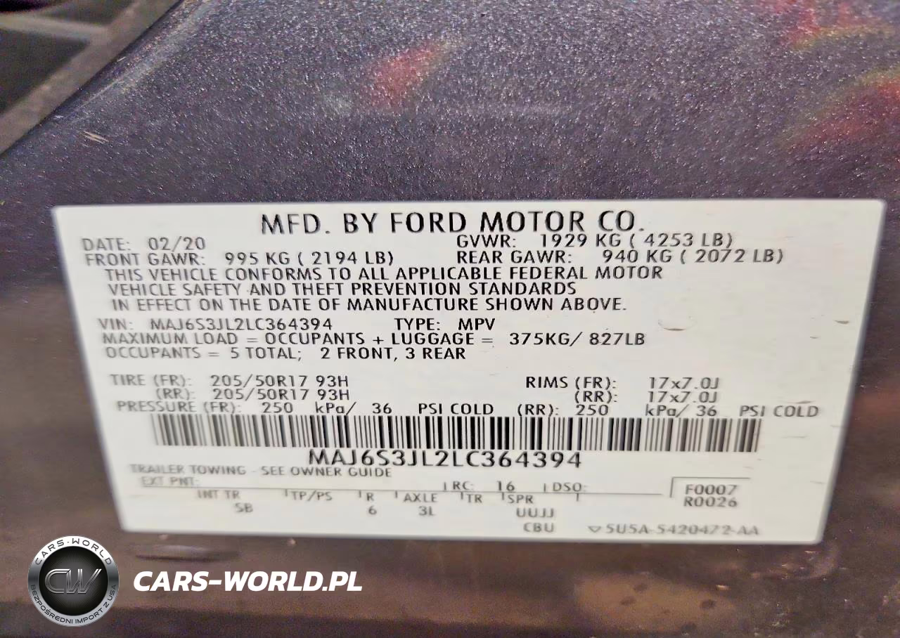 2020 Ford Ecosport Ses VIN:MAJ6S3JL2LC364394 - 13
