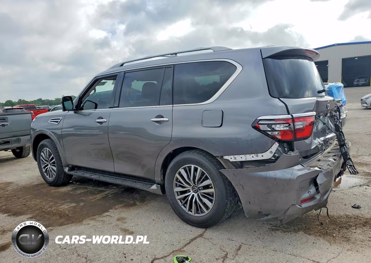 2023 Nissan Armada Sl VIN:JN8AY2BC2P9180592 - 2