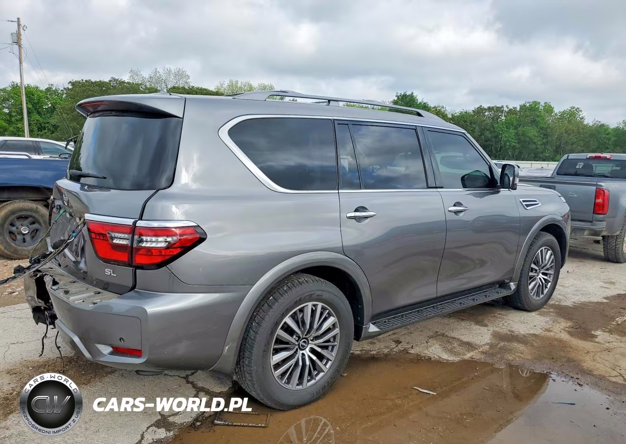 2023 Nissan Armada Sl VIN:JN8AY2BC2P9180592 - 3