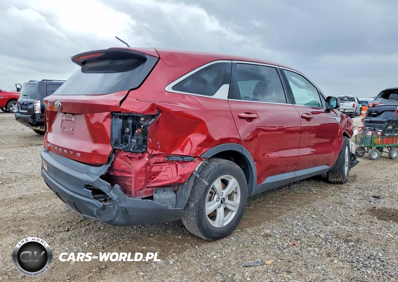 2021 Kia Sorento Lx VIN:5XYRG4LC3MG018881 - 3