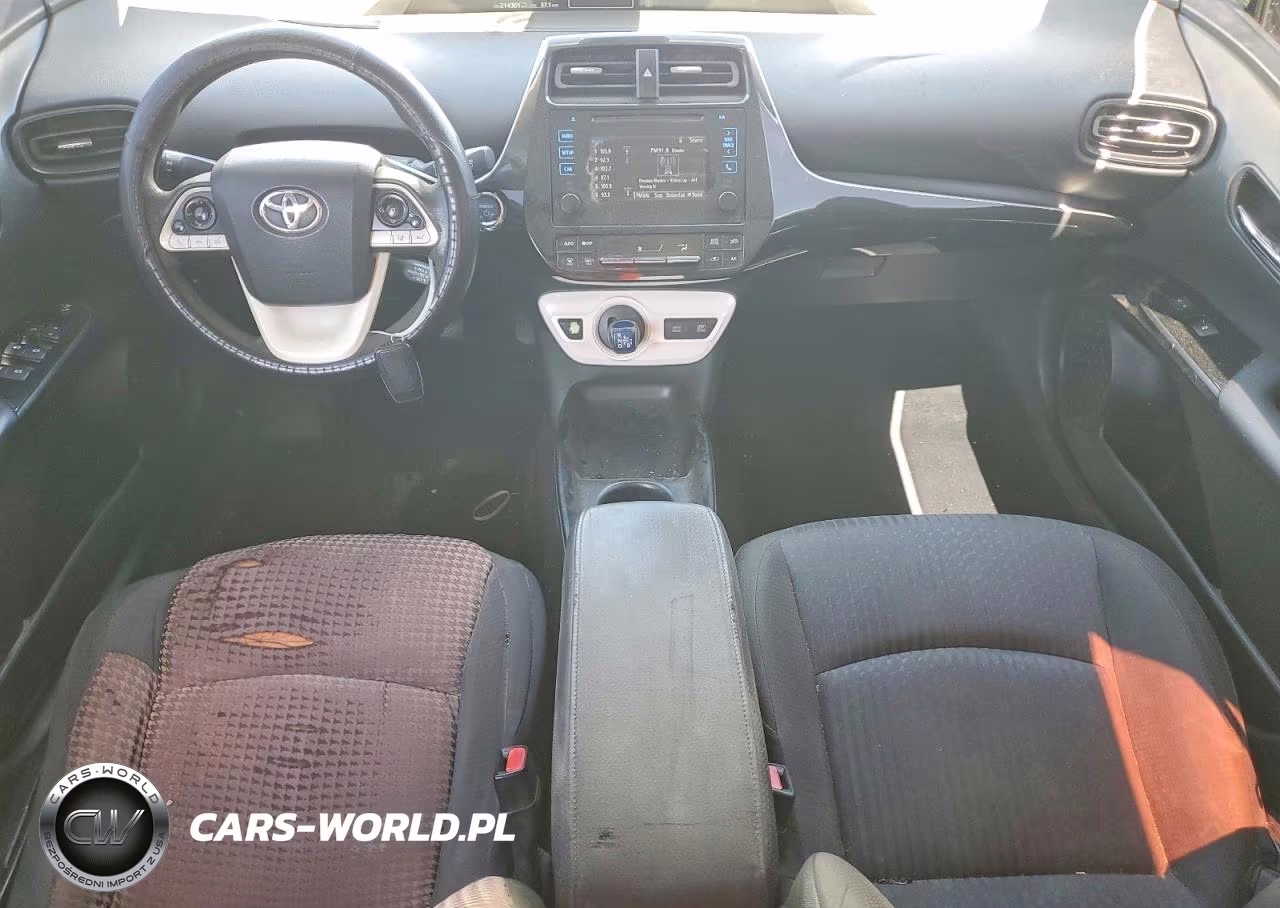 2017 Toyota Prius Two VIN:JTDKBRFU6H3574923 - 8