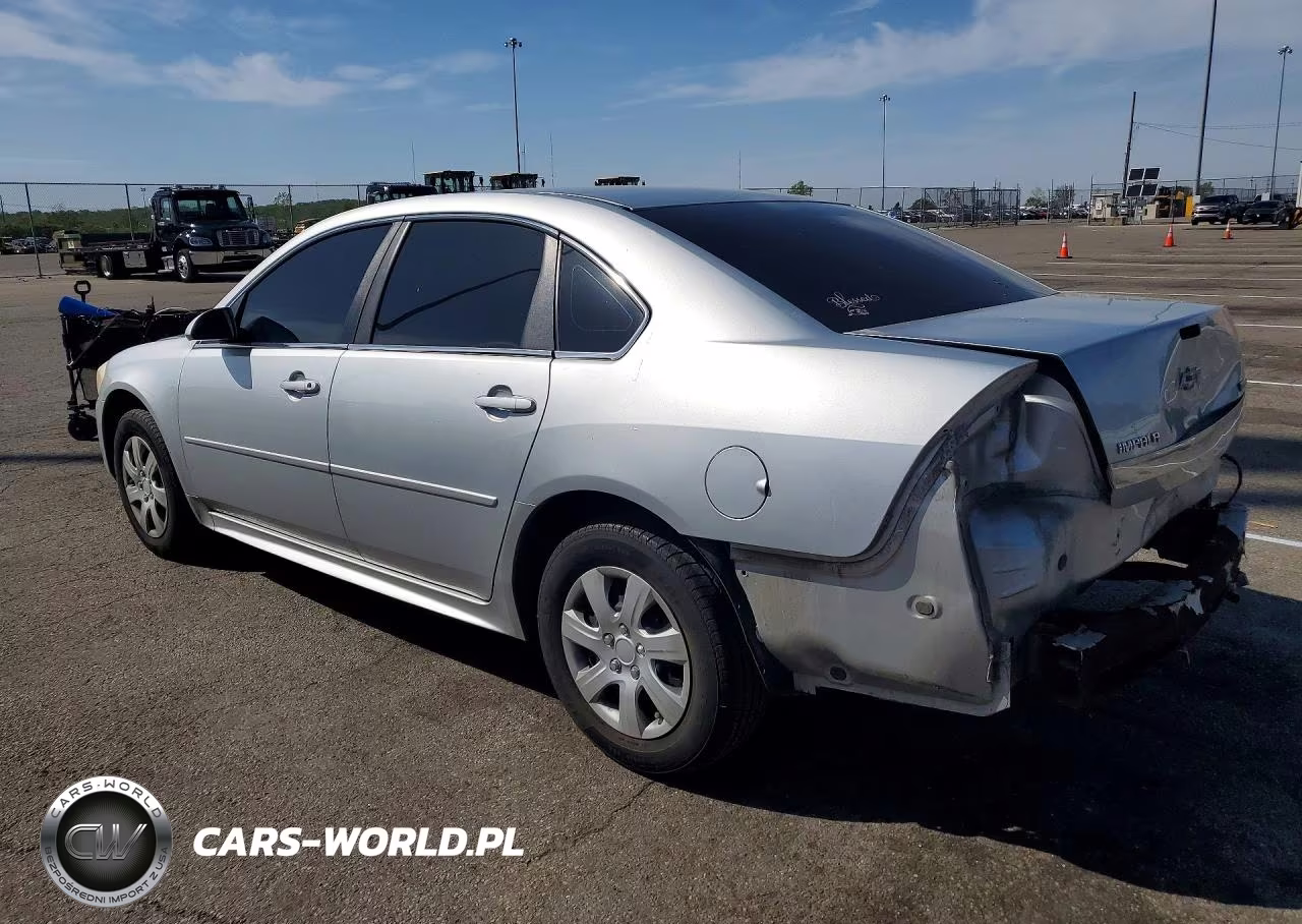 2011 Chevrolet Impala Ls VIN:2G1WF5EK2B1184180 - 2