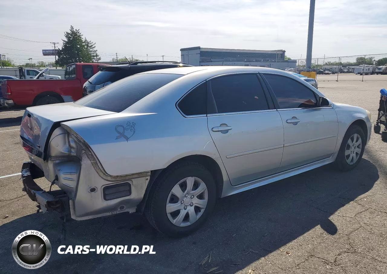 2011 Chevrolet Impala Ls VIN:2G1WF5EK2B1184180 - 3