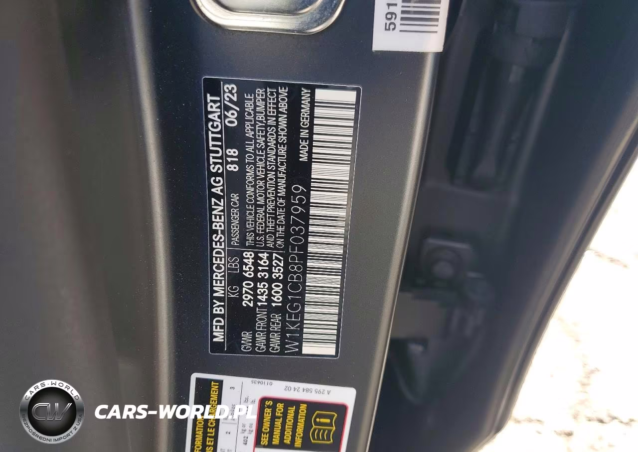 2023 Mercedes-Benz Eqe Sedan 350 4Matic VIN:W1KEG1CB8PF037959 - 12