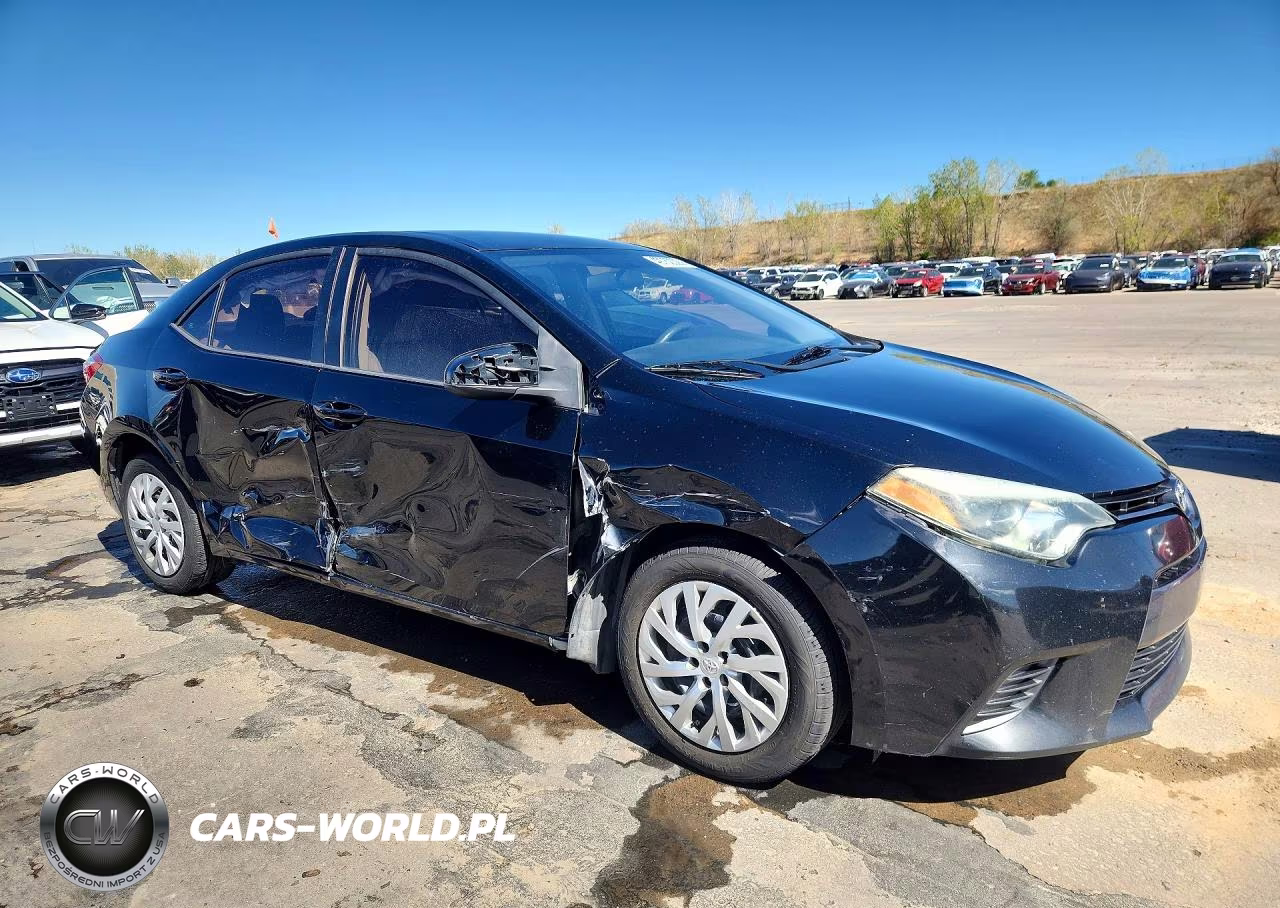 2015 Toyota Corolla Le VIN:2T1BURHE6FC335280 - 4