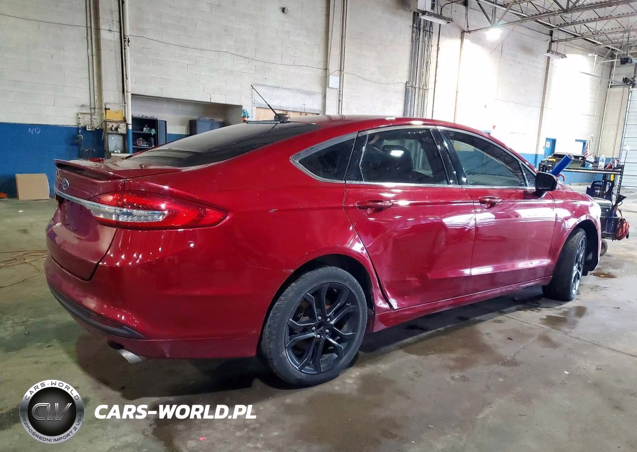 2018 Ford Fusion Se VIN:3FA6P0HD9JR183273 - 3