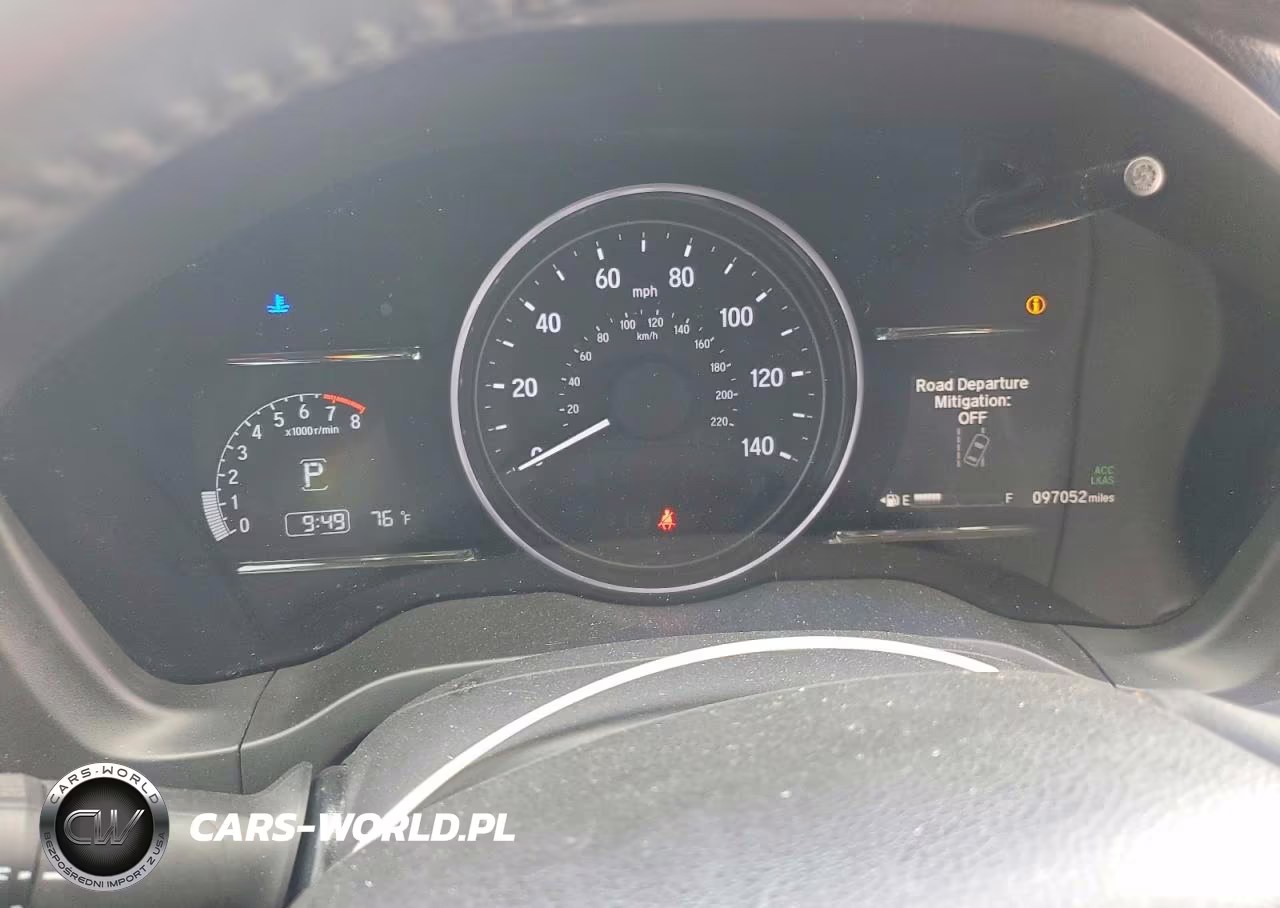 2019 Honda Hr-V Exl VIN:3CZRU5H79KM727643 - 9