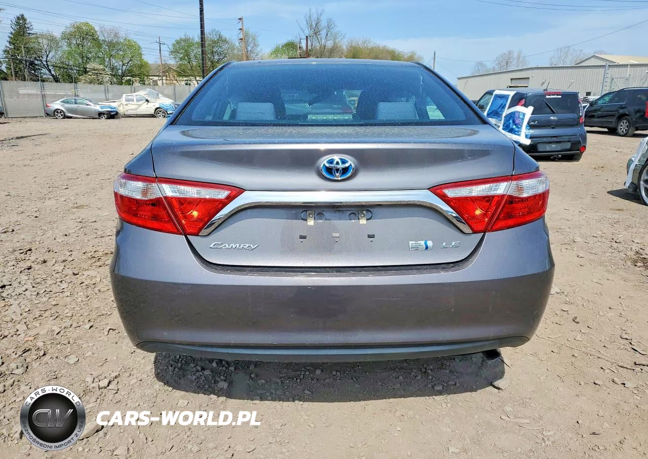 2015 Toyota Camry Hybrid Le VIN:4T1BD1FKXFU171704 - 6