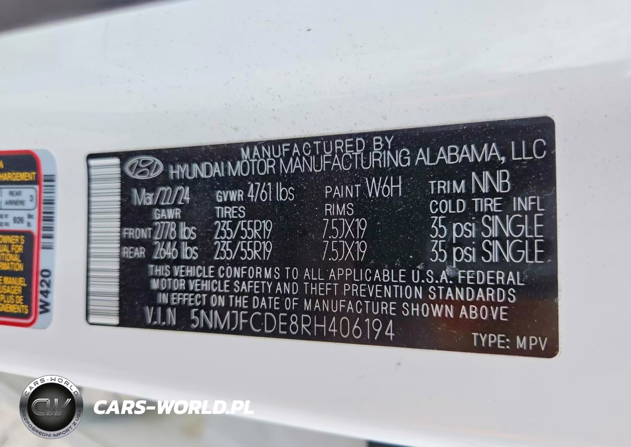 2024 Hyundai Tucson Sel VIN:5NMJFCDE8RH406194 - 13