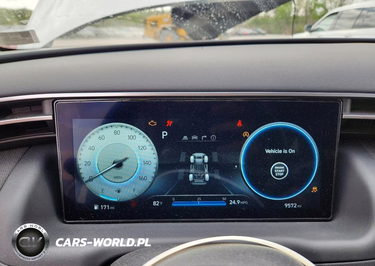 2024 Hyundai Tucson Sel VIN:5NMJFCDE8RH406194 - 9