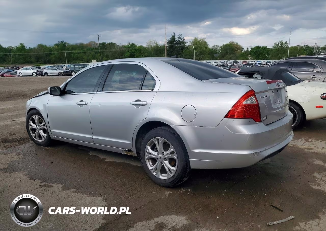 2012 Ford Fusion Se VIN:3FAHP0HA5CR260349 - 2