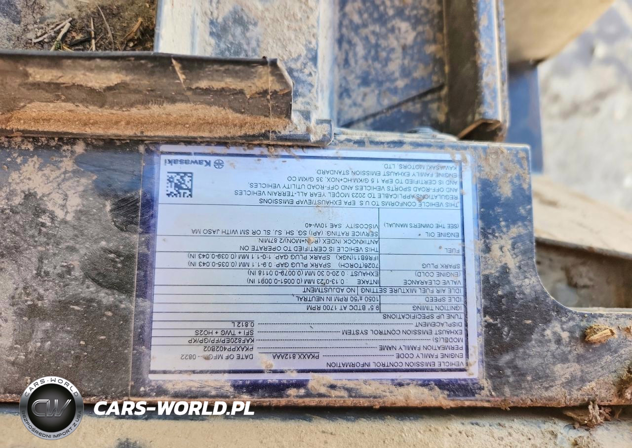 2023 Kawasaki Kaf820 A VIN:JKBAFSF1XPB513646 - 13