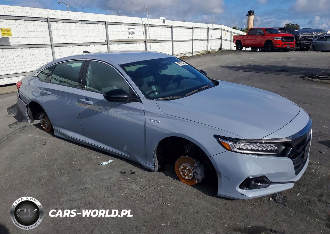 2022 Honda Accord Hybrid Sport VIN:1HGCV3F22NA042651 - 4