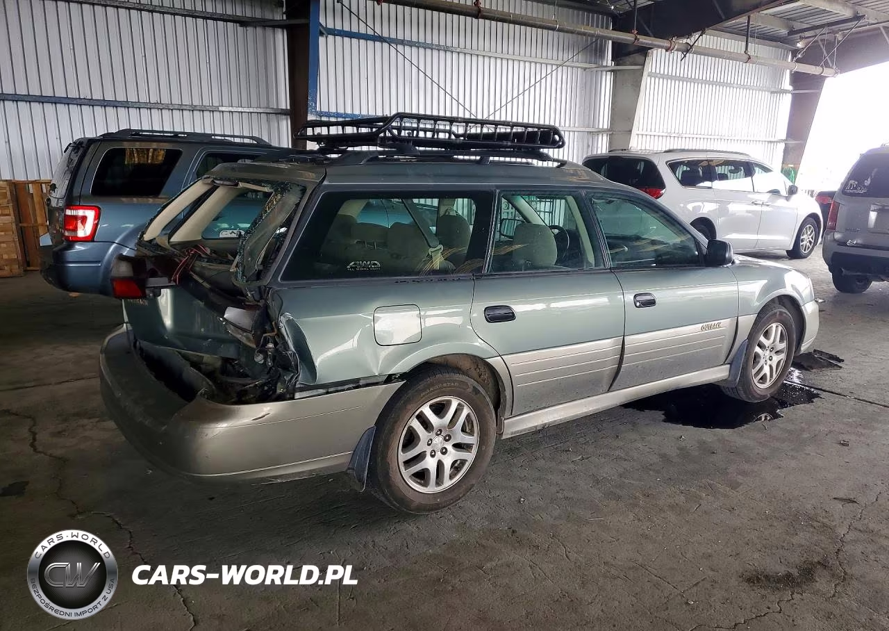 2003 Subaru Legacy Outback Awp VIN:4S3BH675137644351 - 3