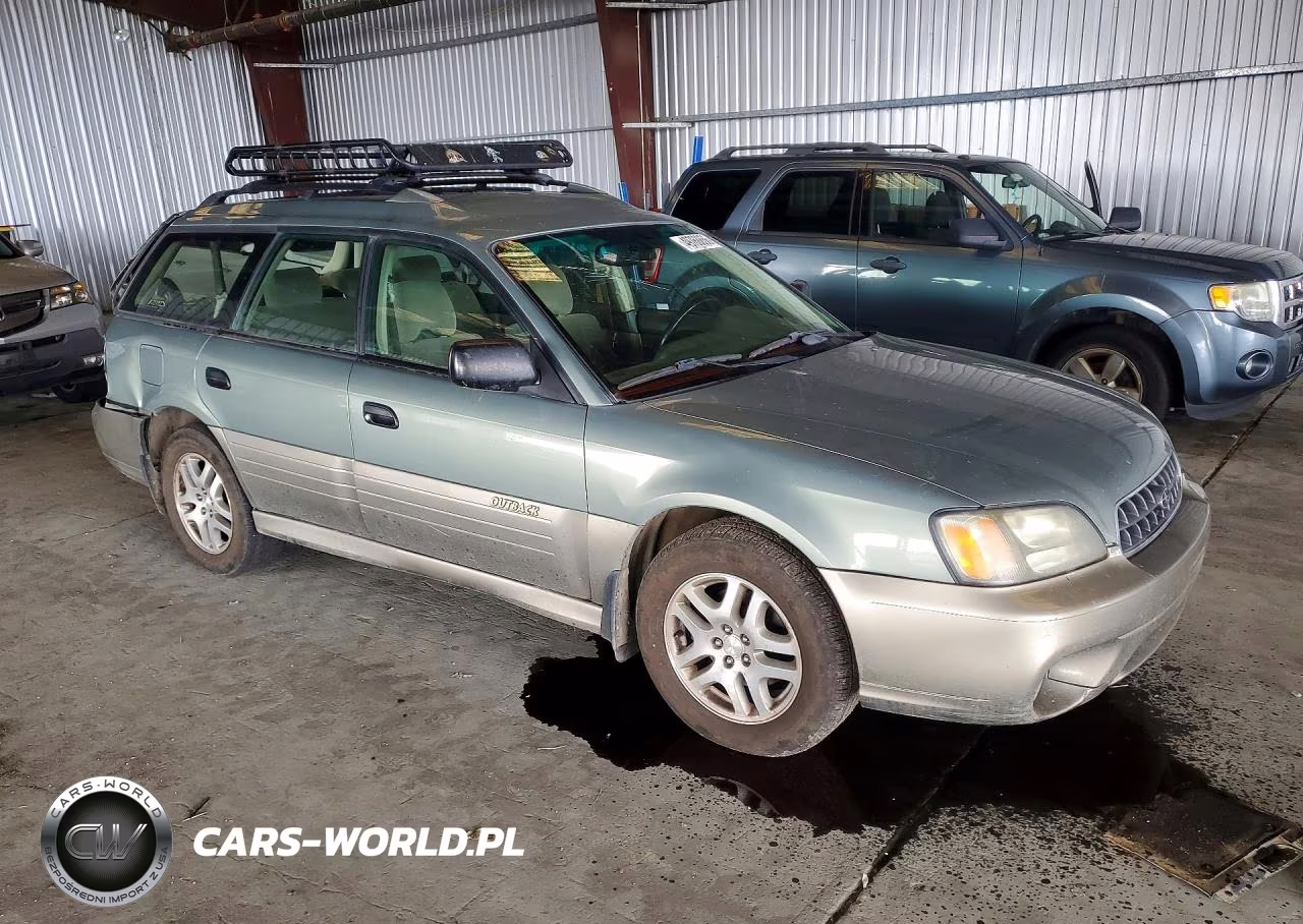 2003 Subaru Legacy Outback Awp VIN:4S3BH675137644351 - 4