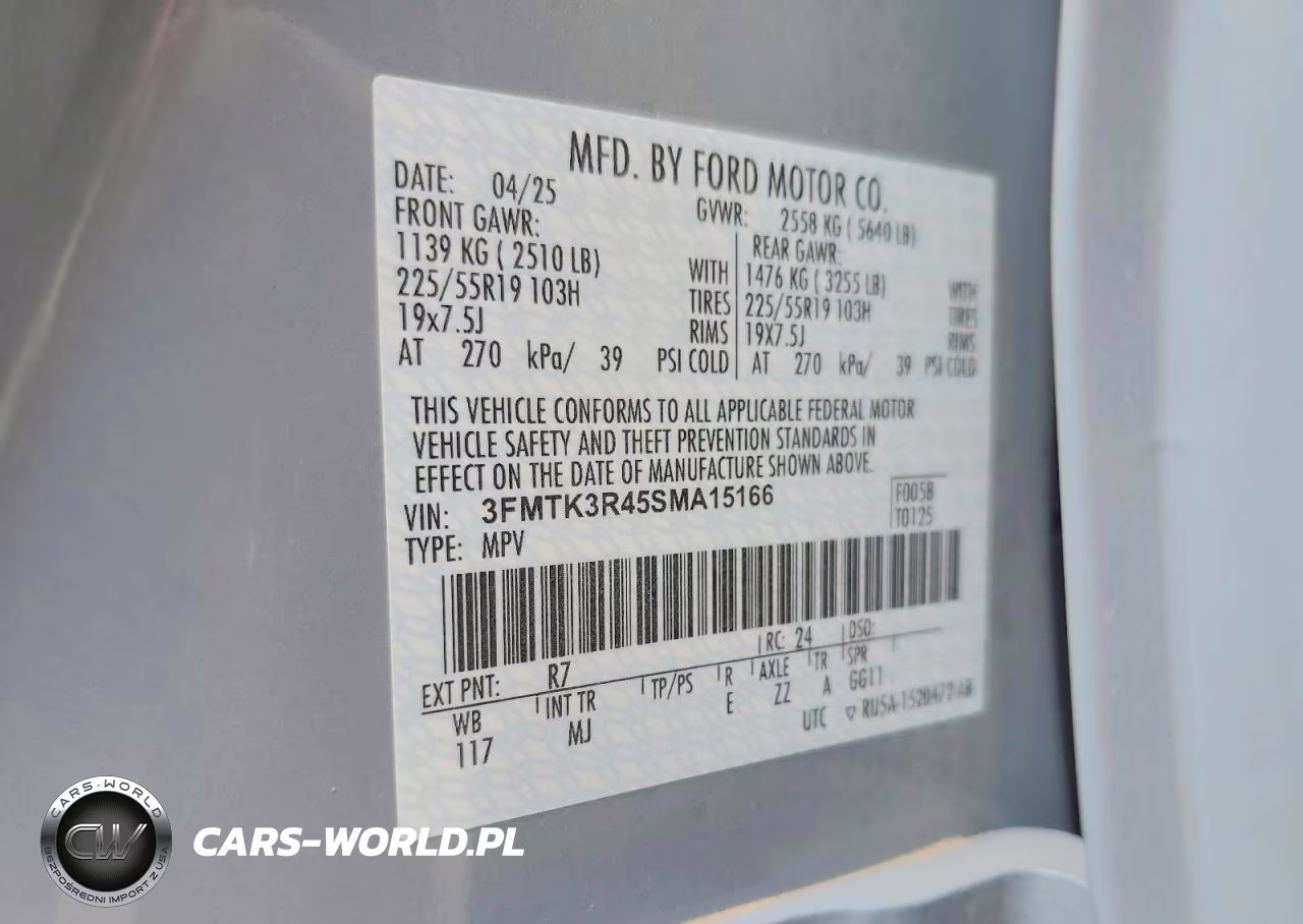 2025 Ford Mustang Mach-E Premium VIN:3FMTK3R45SMA15166 - 12