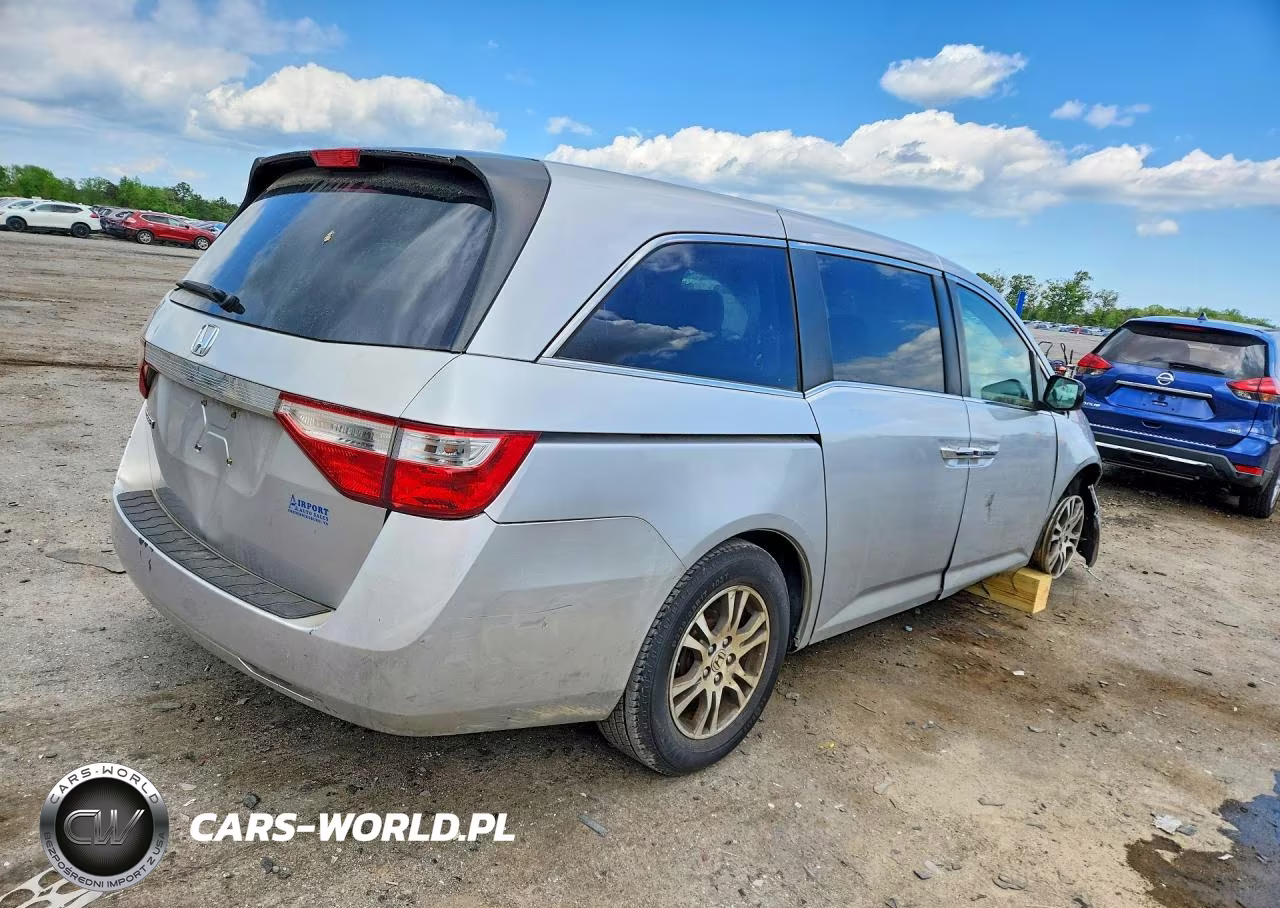 2012 Honda Odyssey Ex VIN:5FNRL5H41CB042623 - 3
