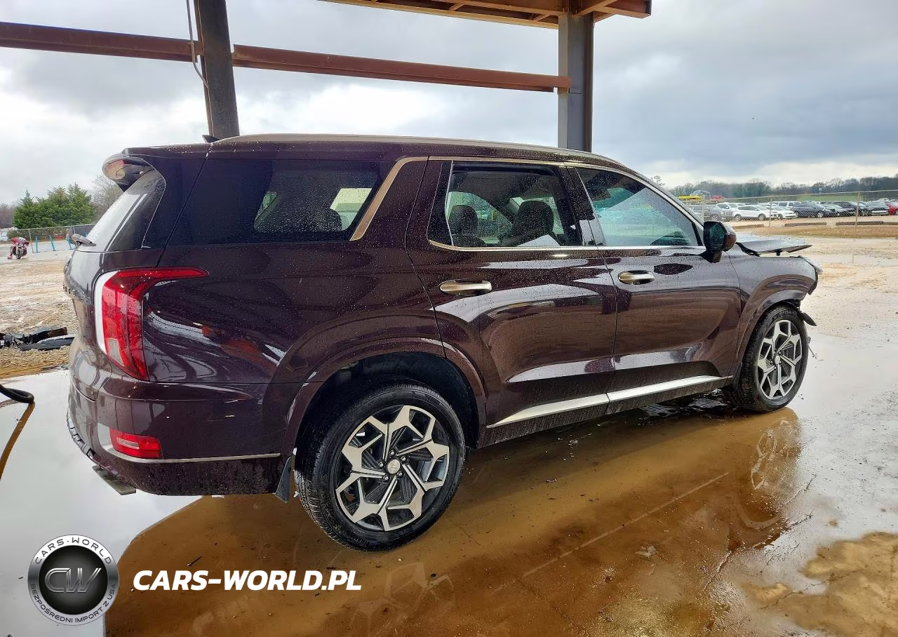 2022 Hyundai Palisade Calligraphy VIN:KM8R74HE0NU471586 - 3