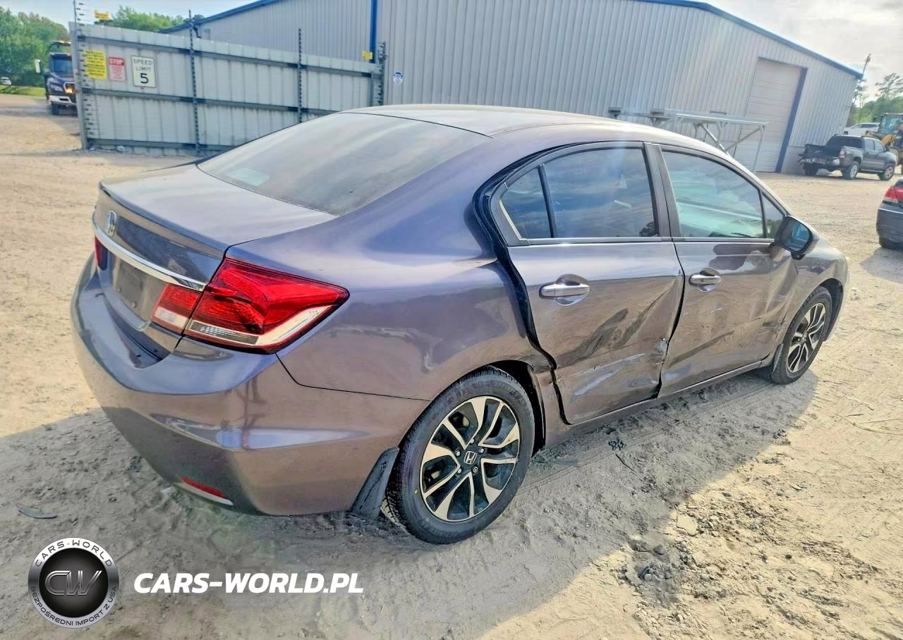 2015 Honda Civic Ex VIN:19XFB2F80FE103206 - 3
