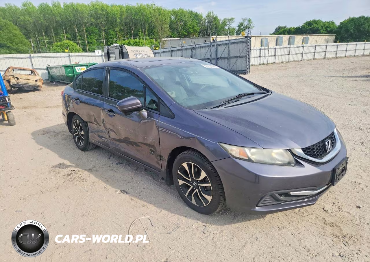 2015 Honda Civic Ex VIN:19XFB2F80FE103206 - 4