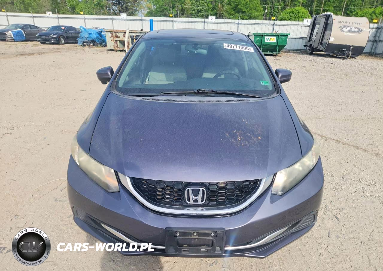 2015 Honda Civic Ex VIN:19XFB2F80FE103206 - 5