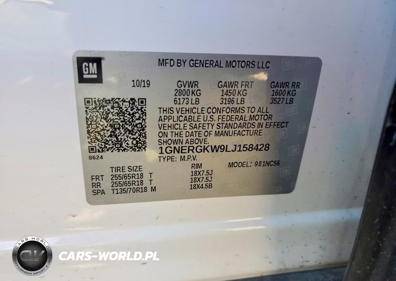 2020 Chevrolet Traverse Lt VIN:1GNERGKW9LJ158428 - 13
