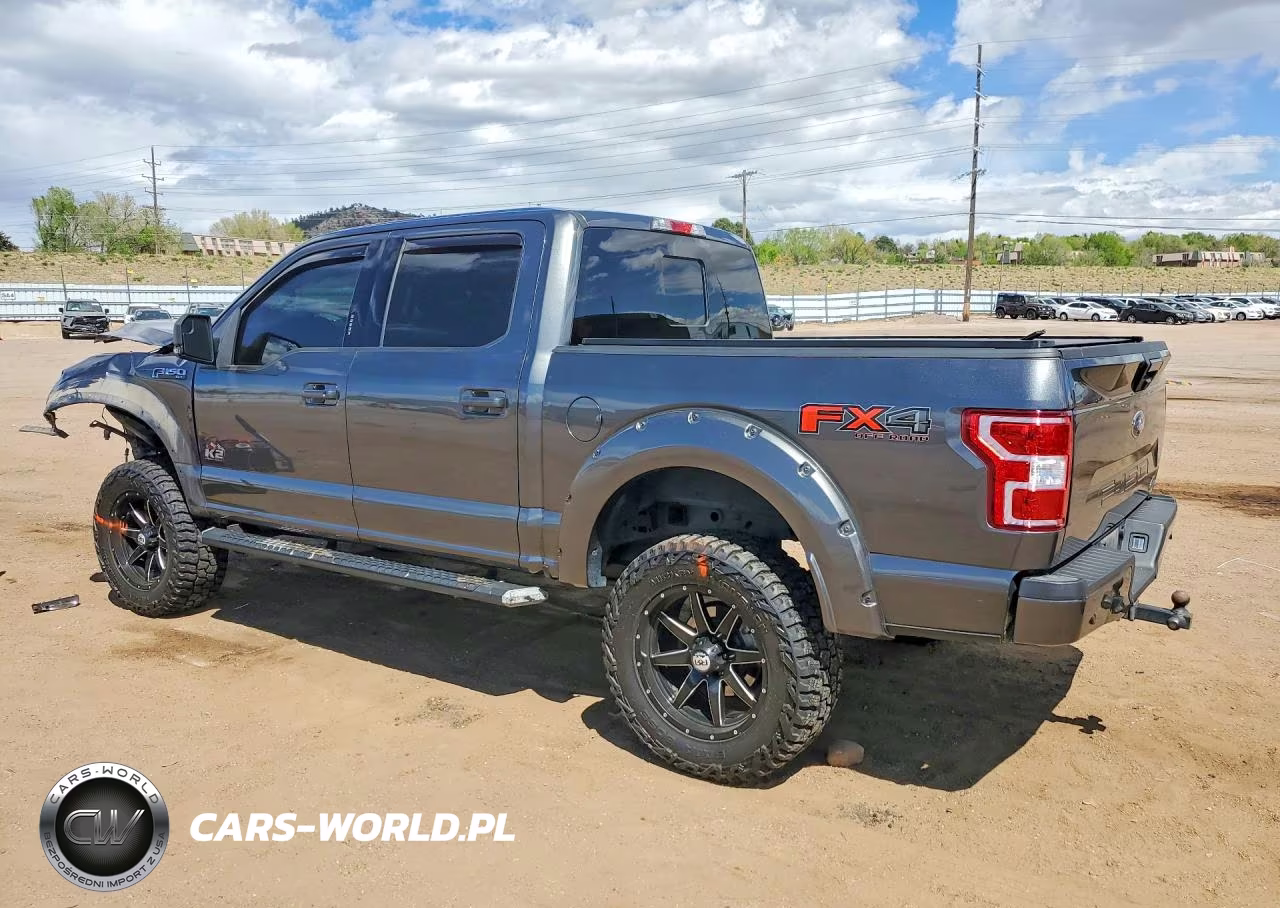 2018 Ford F150 Supercrew VIN:1FTEW1E50JFE11105 - 2