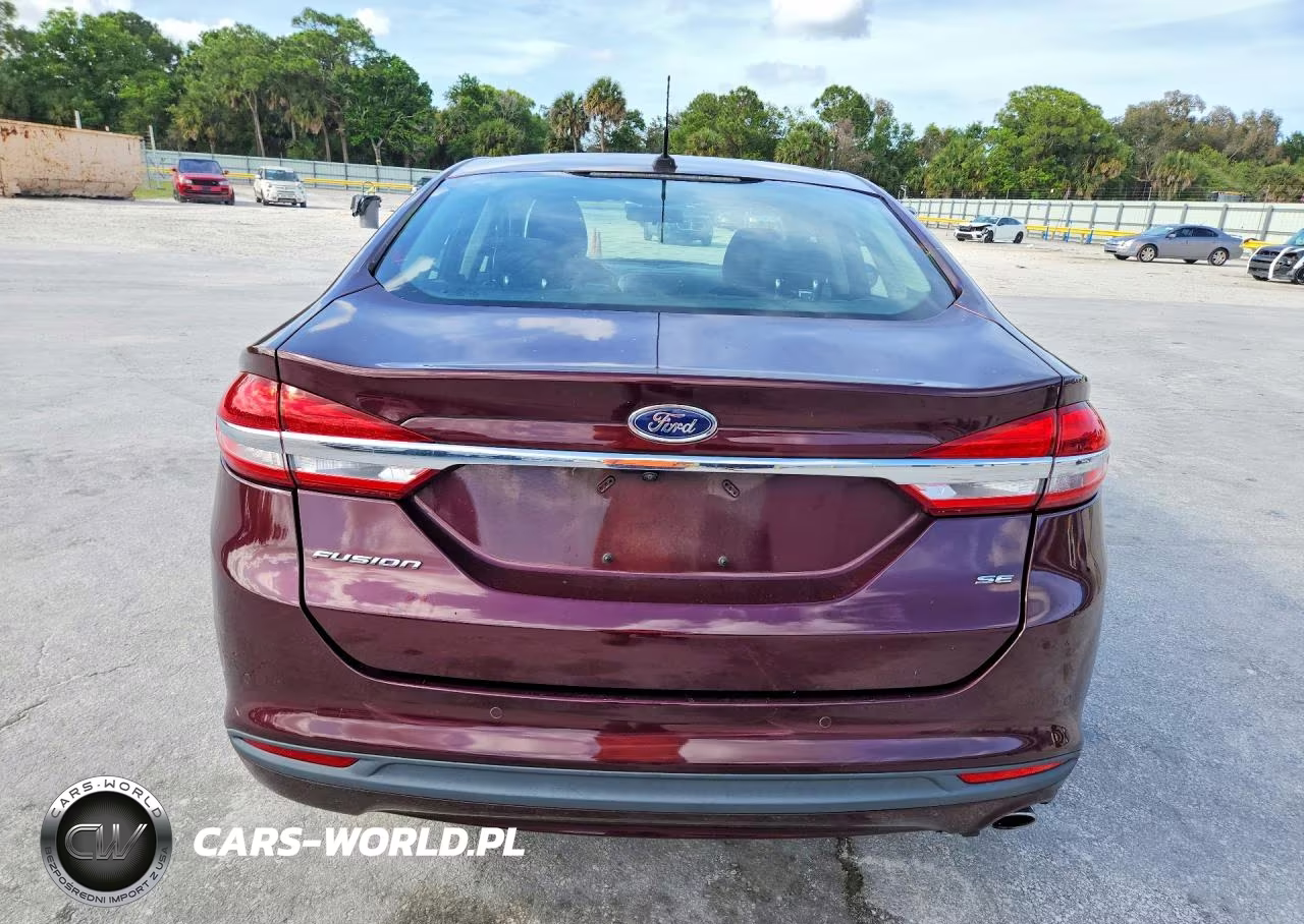 2017 Ford Fusion Se VIN:3FA6P0H74HR410552 - 6