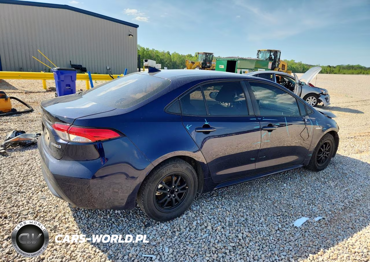 2020 Toyota Corolla Hybrid Le VIN:JTDEBRBE2LJ016339 - 3