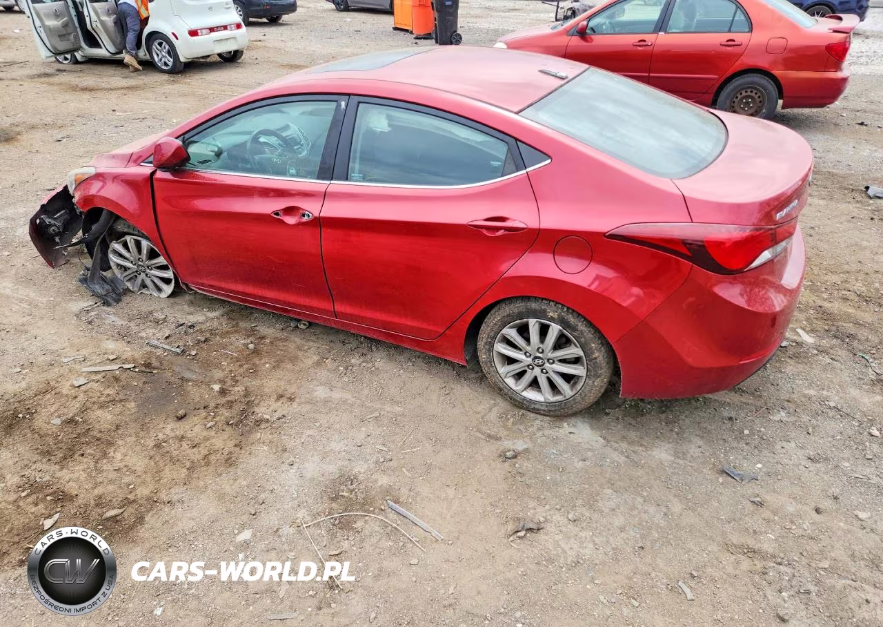2015 Hyundai Elantra Se VIN:KMHDH4AE3FU223867 - 2