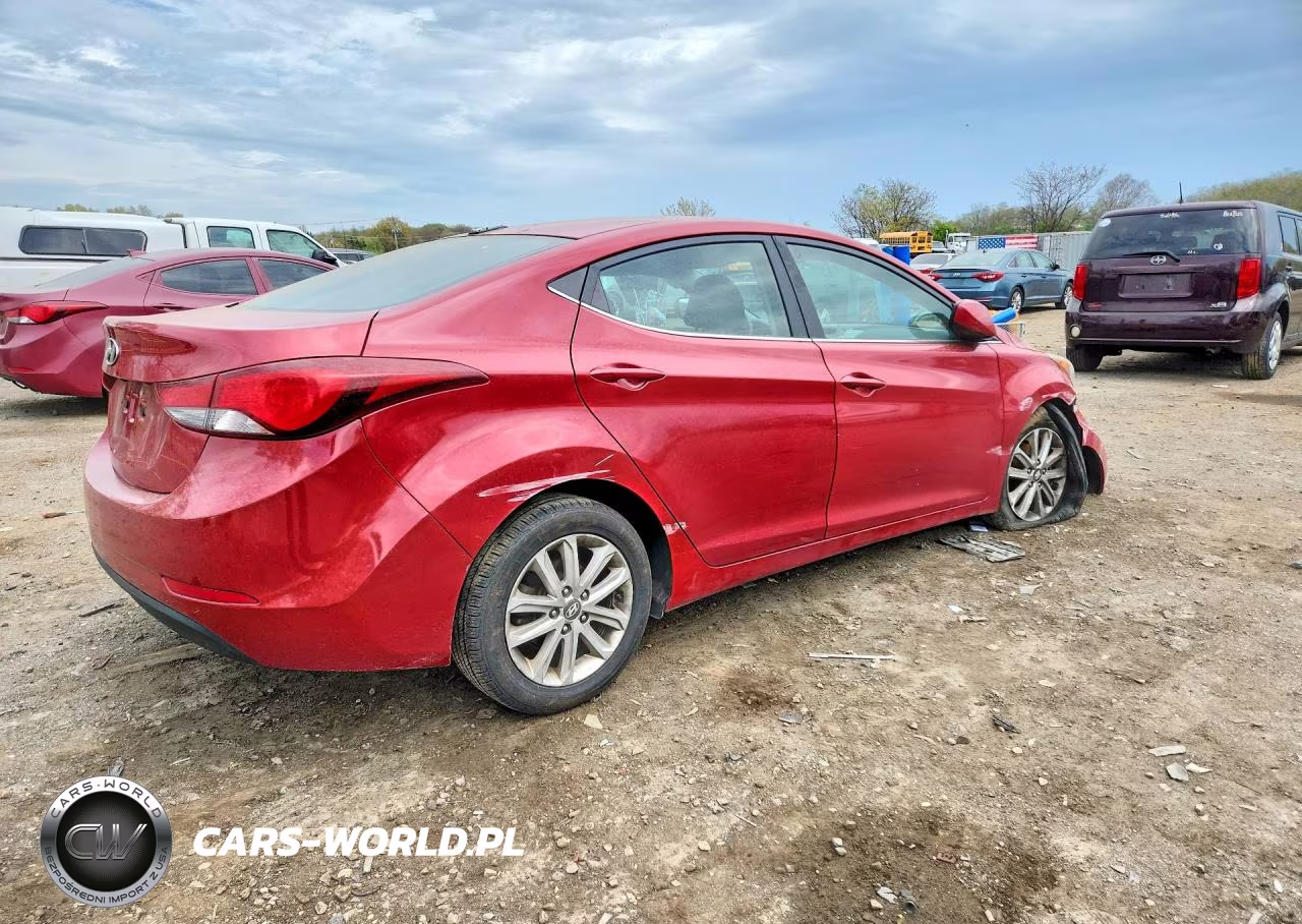 2015 Hyundai Elantra Se VIN:KMHDH4AE3FU223867 - 3