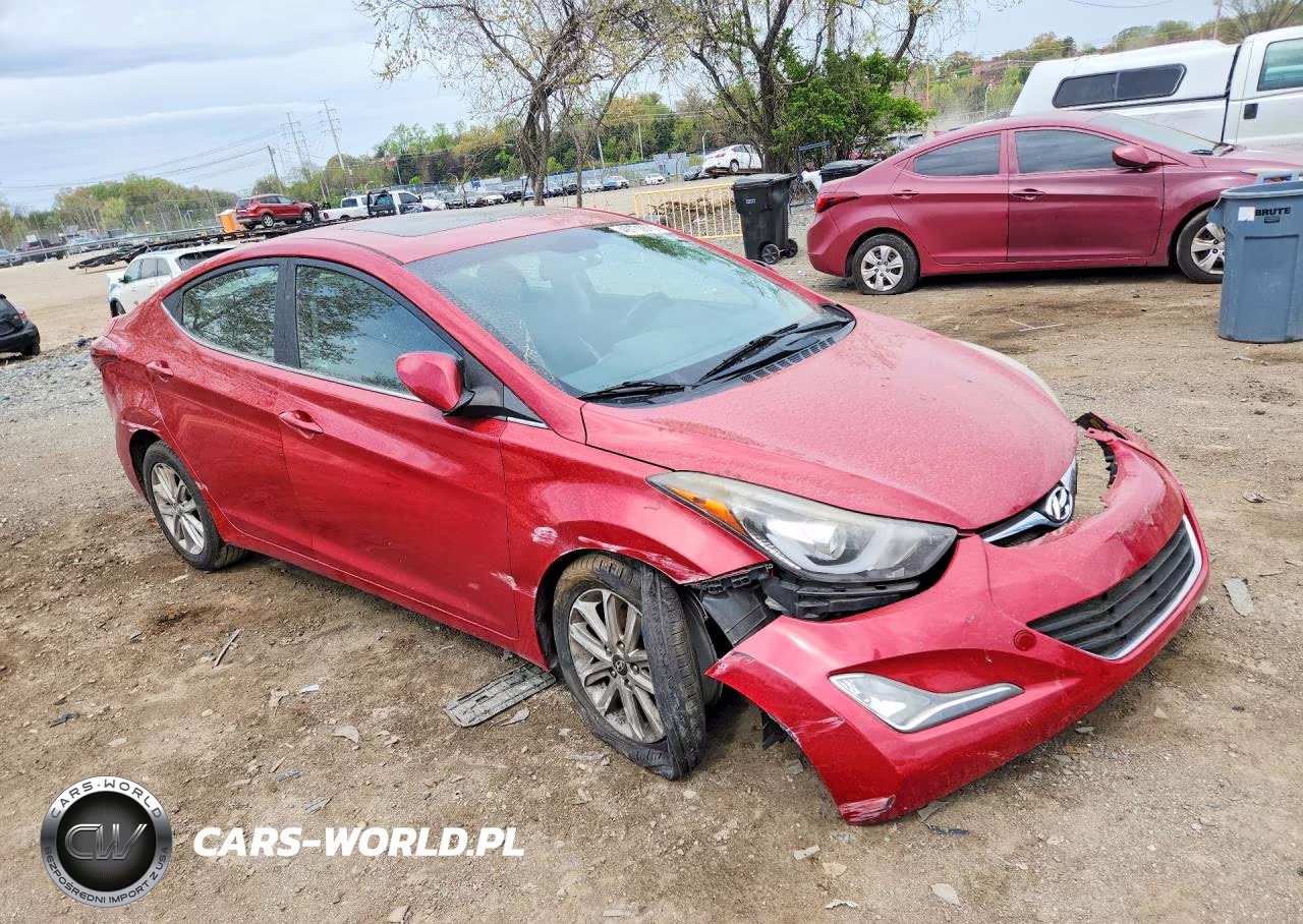2015 Hyundai Elantra Se VIN:KMHDH4AE3FU223867 - 4