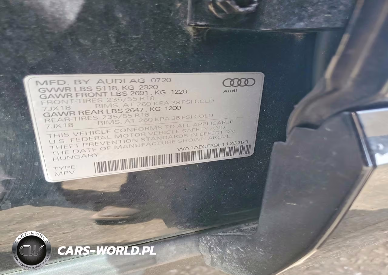 2020 Audi Q3 Premium VIN:WA1AECF38L1125250 - 12