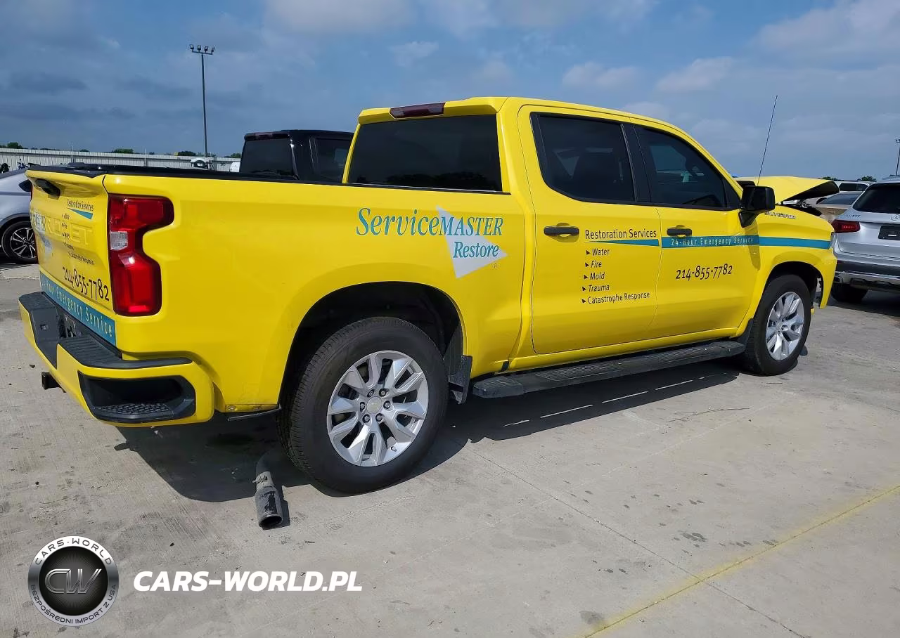 2020 Chevrolet Silverado C1500 Custom VIN:3GCPWBEH4LG411893 - 3