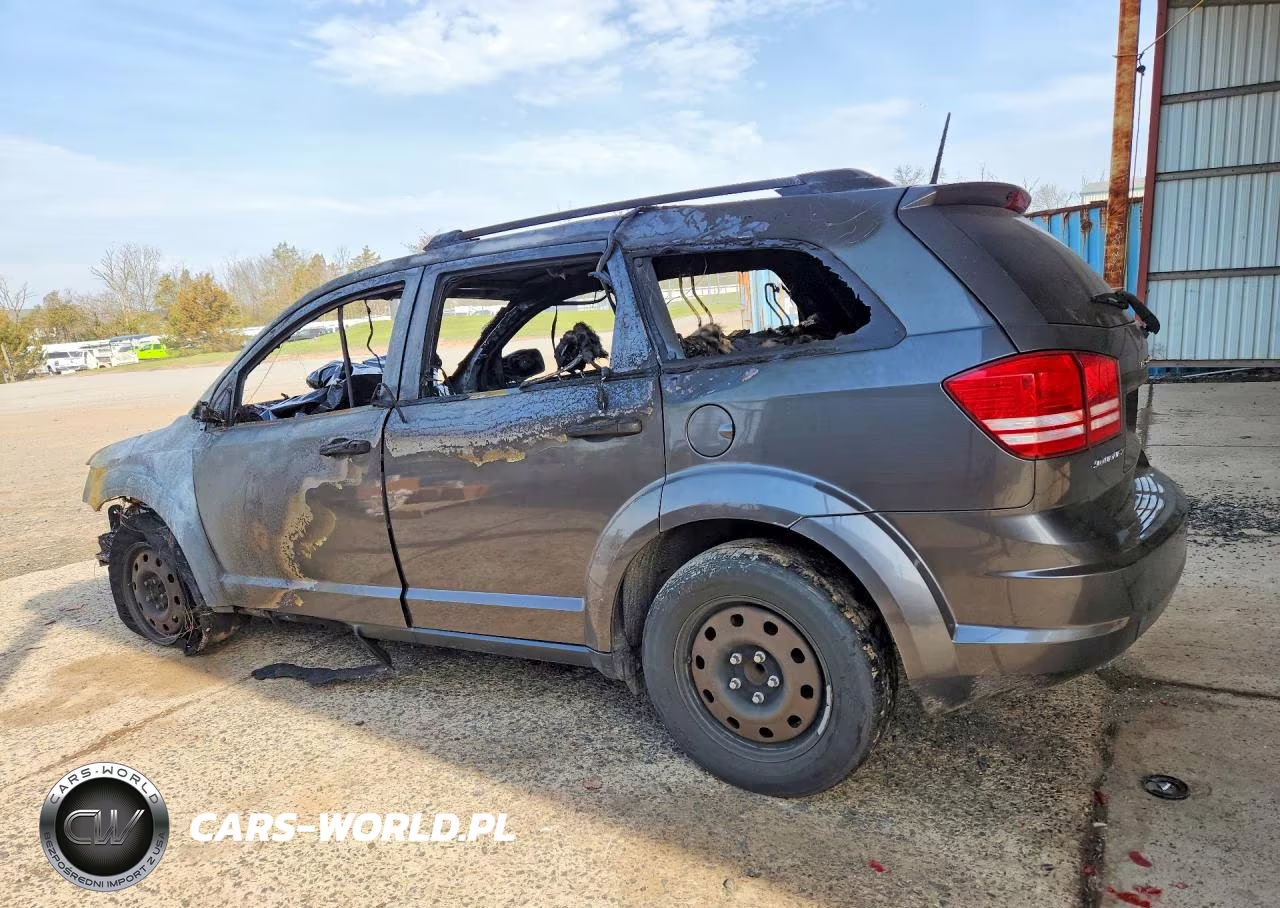 2018 Dodge Journey Se VIN:3C4PDCAB5JT533101 - 2