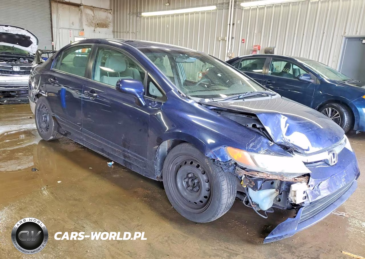2007 Honda Civic Lx VIN:1HGFA16507L082130 - 4