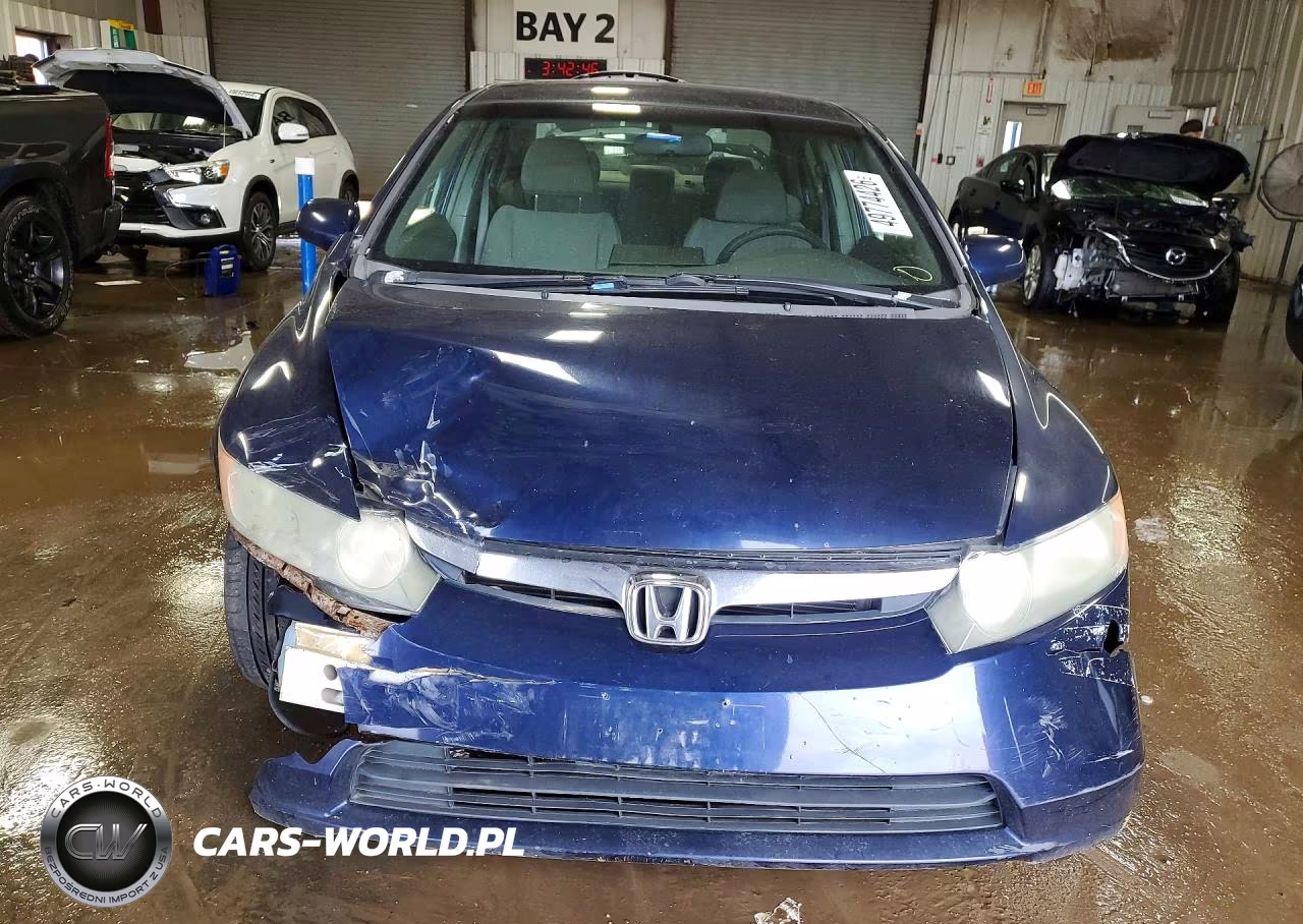 2007 Honda Civic Lx VIN:1HGFA16507L082130 - 5