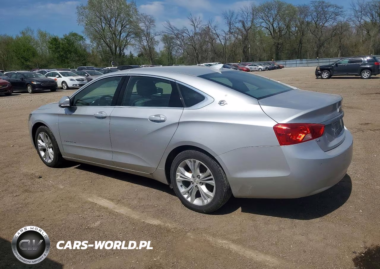 2015 Chevrolet Impala Lt VIN:2G1125S39F9186082 - 2