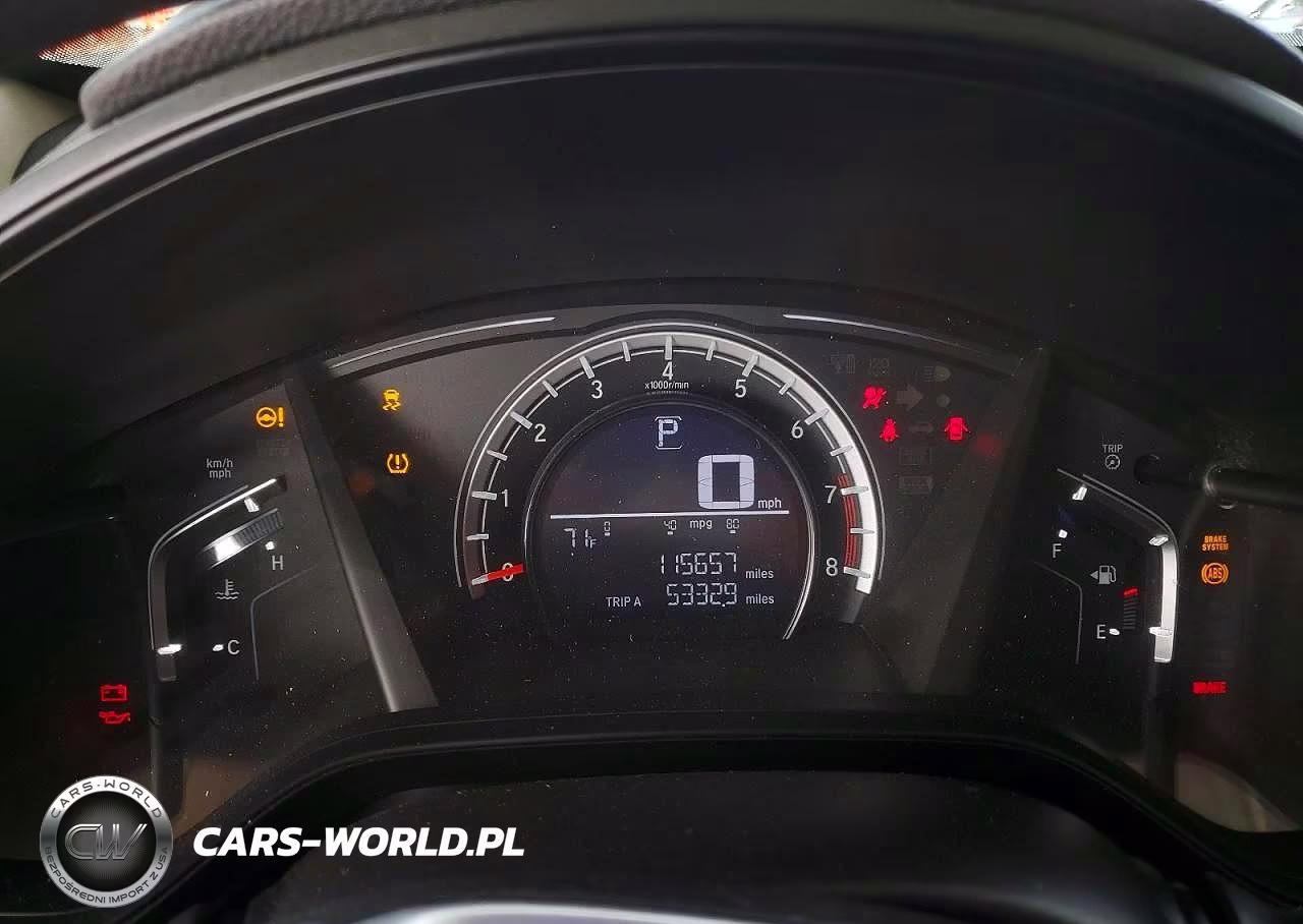 2019 Honda Cr-V Lx VIN:2HKRW5H38KH400010 - 9