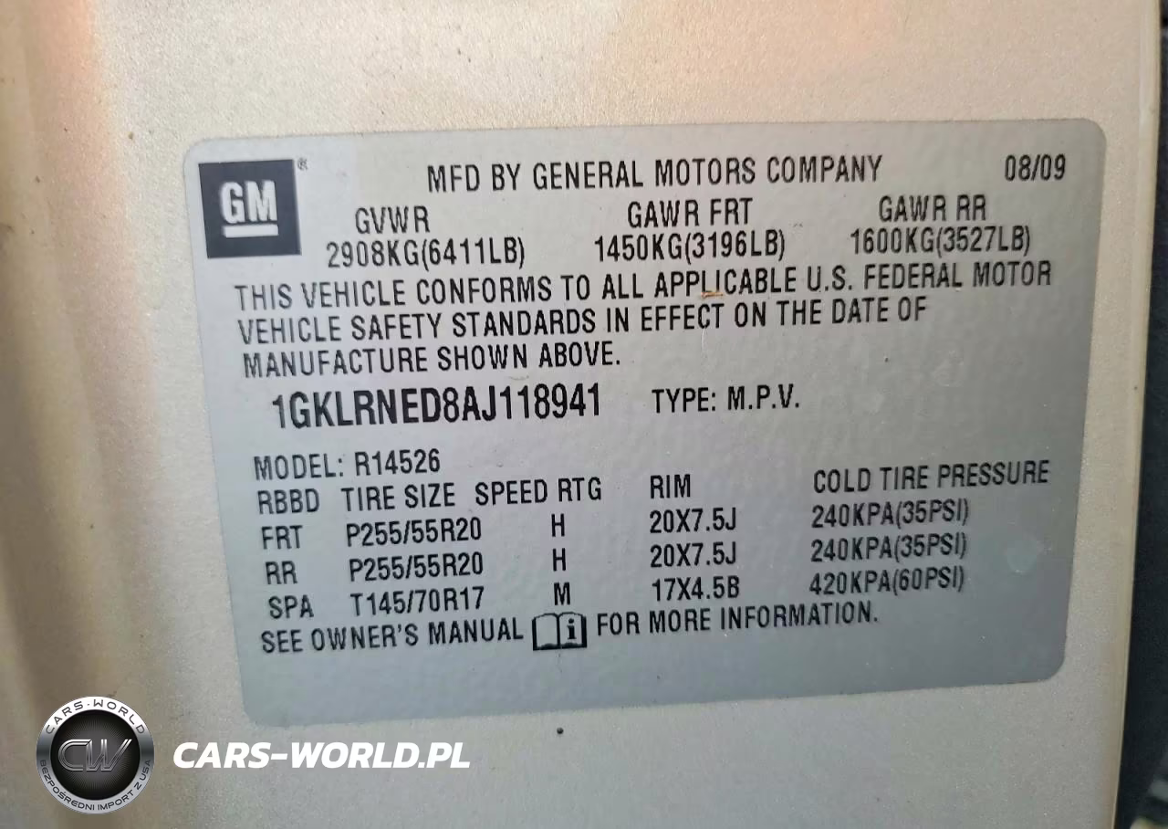 2010 GMC Acadia Slt-2 VIN:1GKLRNED8AJ118941 - 12