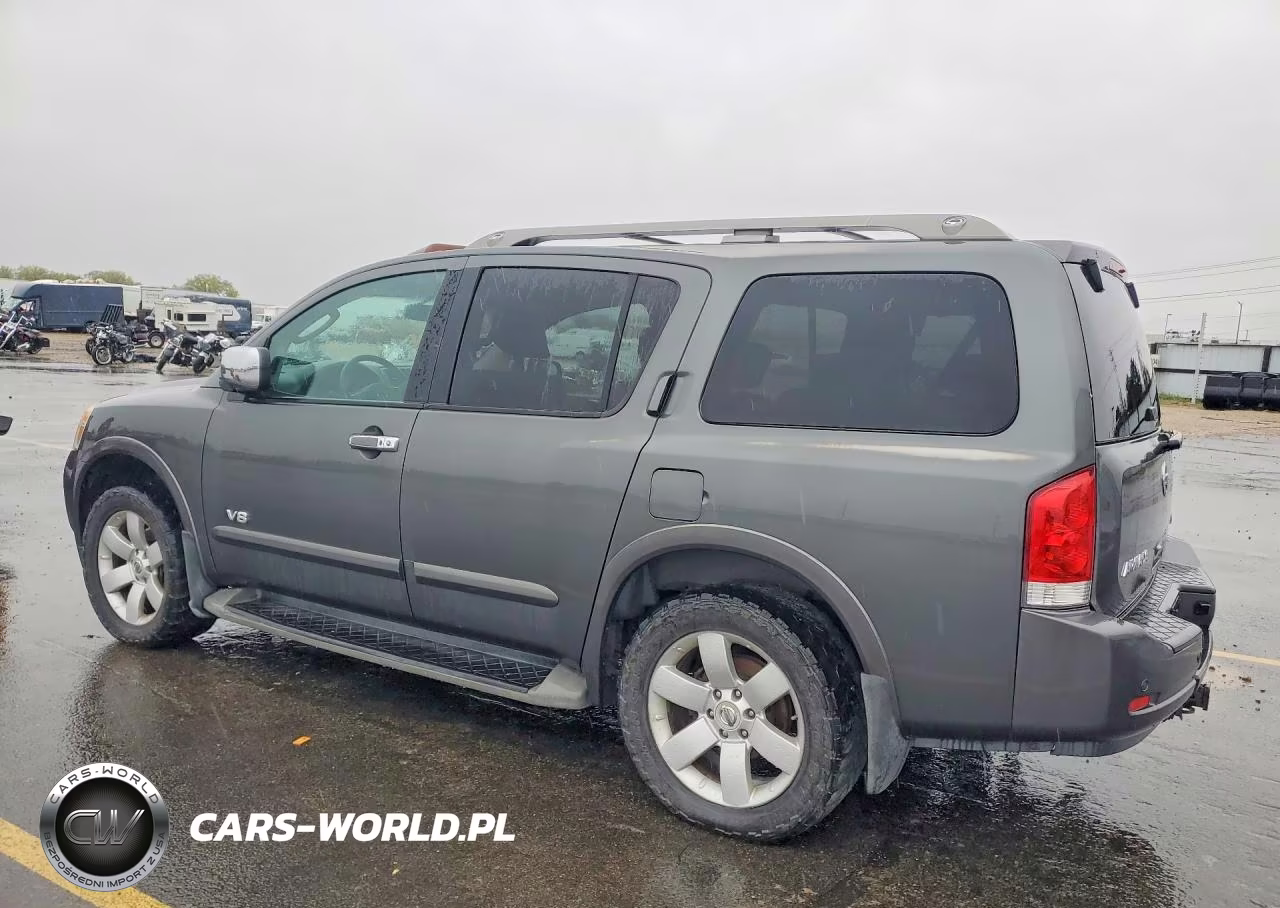 2008 Nissan Armada Se VIN:5N1AA08C88N612876 - 2