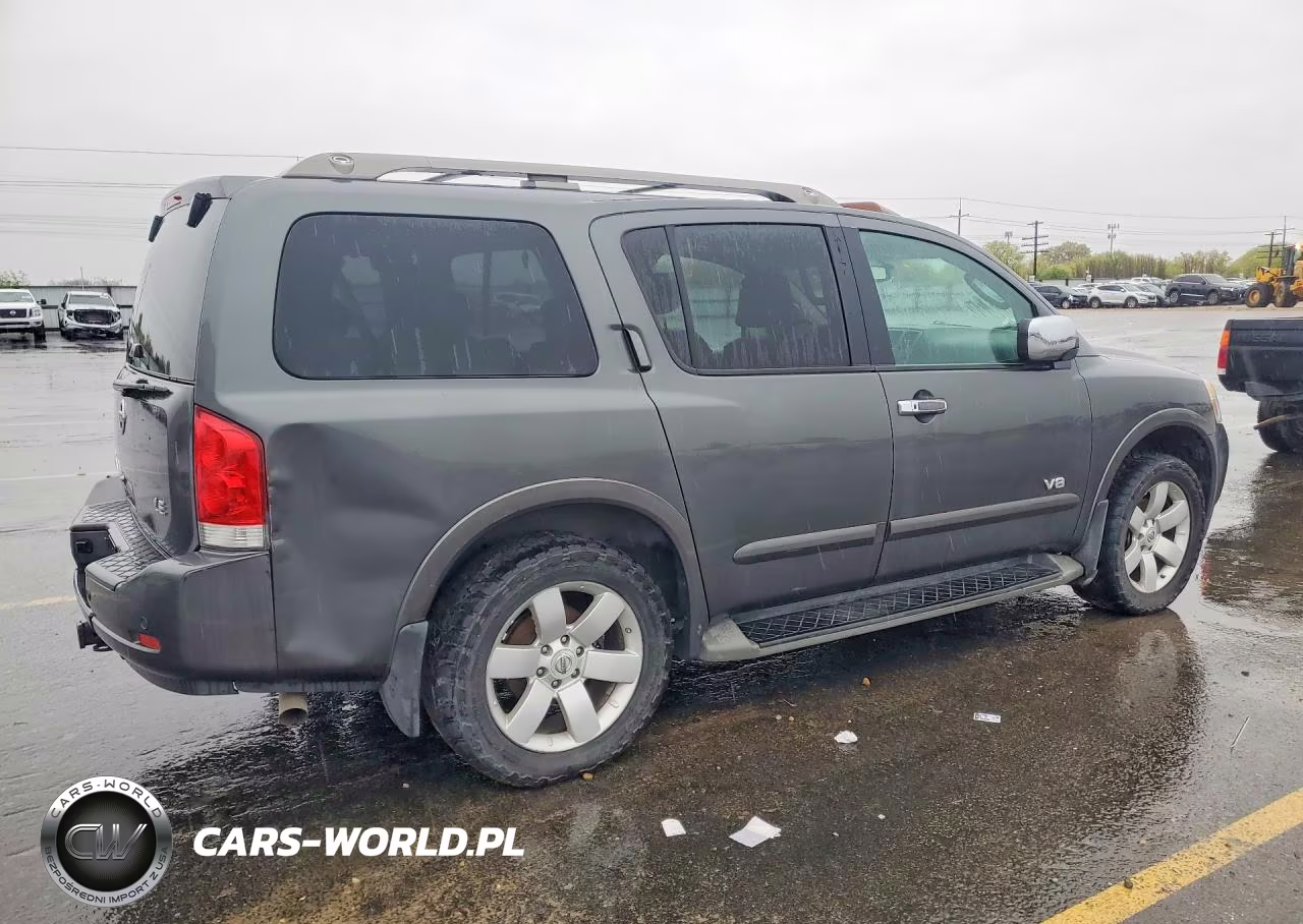 2008 Nissan Armada Se VIN:5N1AA08C88N612876 - 3
