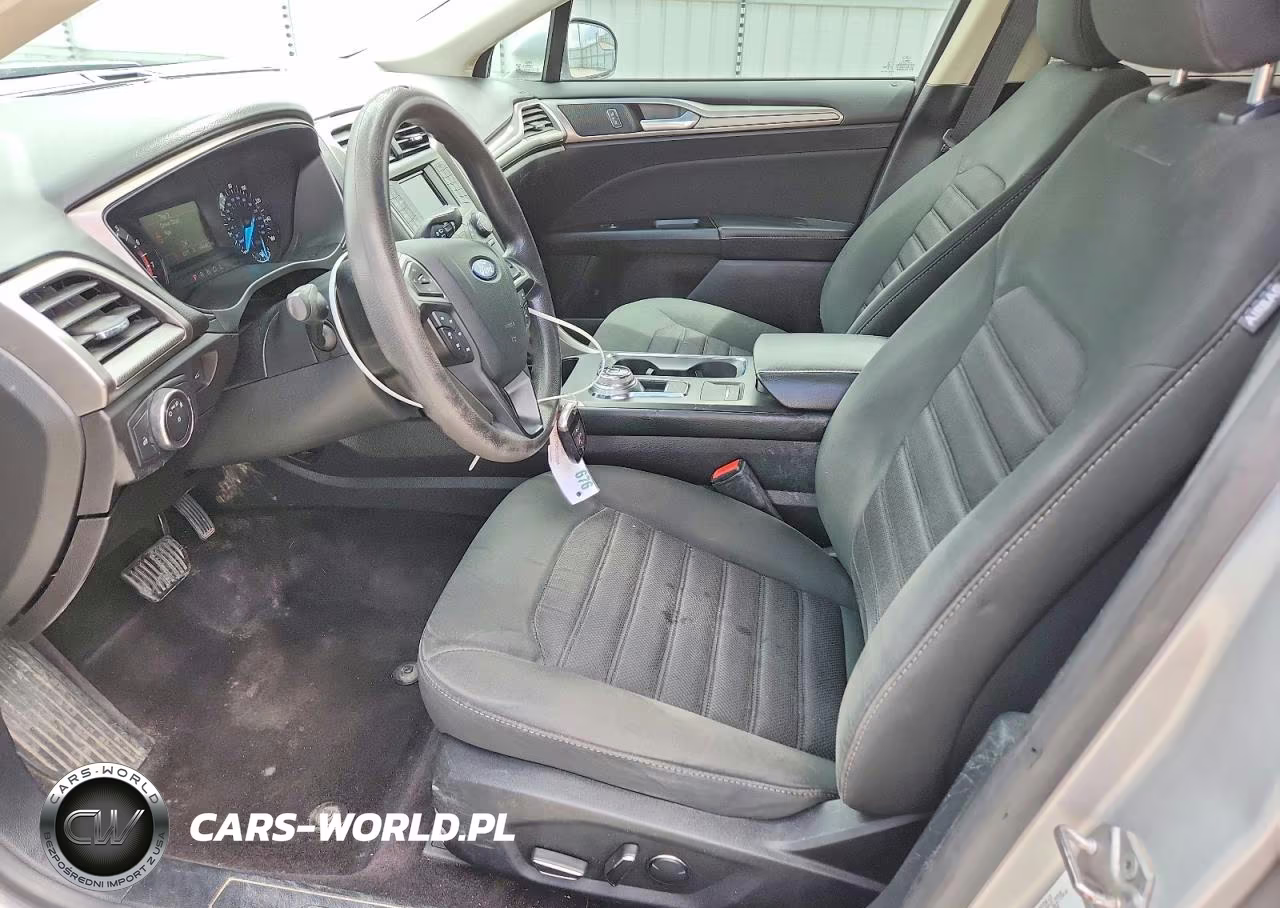 2017 Ford Fusion Se VIN:3FA6P0H75HR330371 - 7