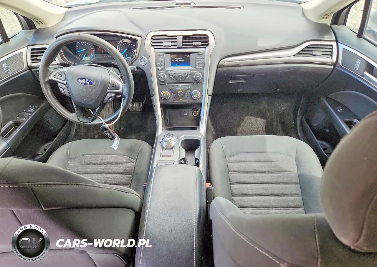 2017 Ford Fusion Se VIN:3FA6P0H75HR330371 - 8