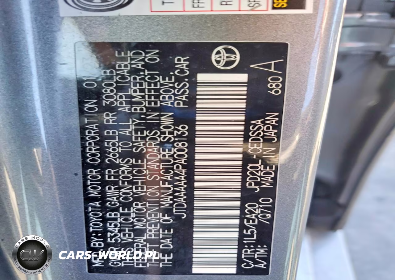 2023 Toyota Mirai Xle VIN:JTDAAAAA4PA008136 - 12