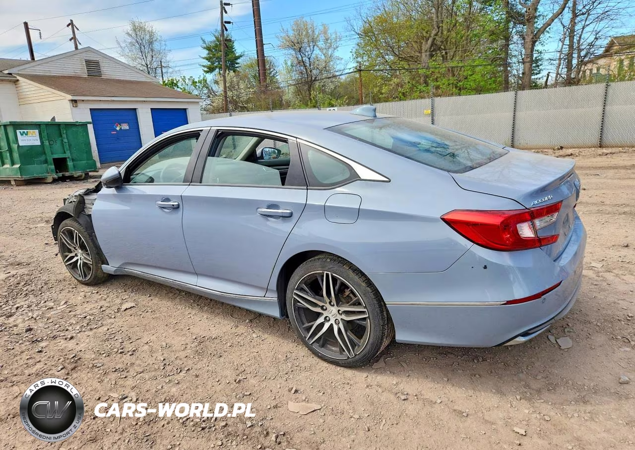 2021 Honda Accord Touring Hybrid VIN:1HGCV3F93MA019262 - 2